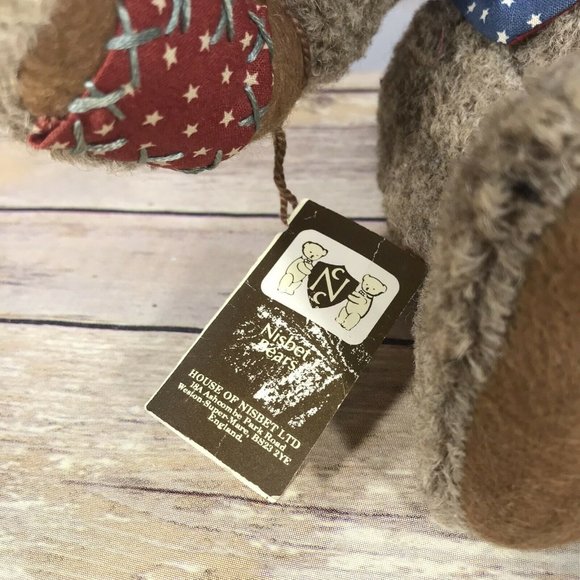 NEW House Of Nisbet Model Theodore B. Bear YES/NO Head Tail #5515 Stuffed - Picture 6 of 12